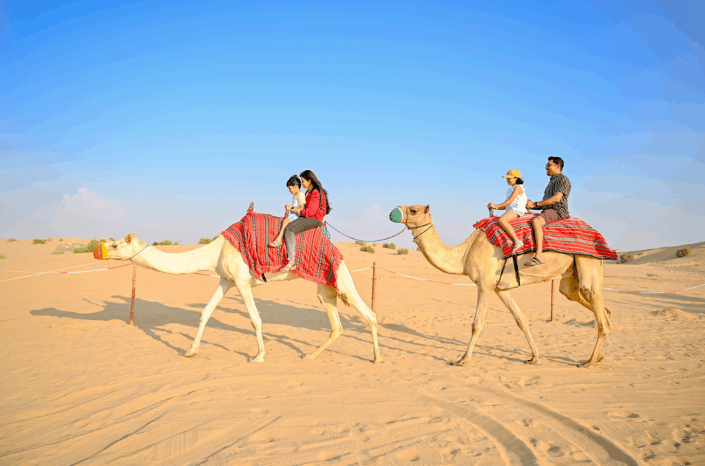 desert safari Dubai with kids