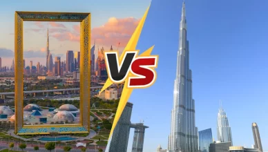 Dubai Frame or Burj Khalifa